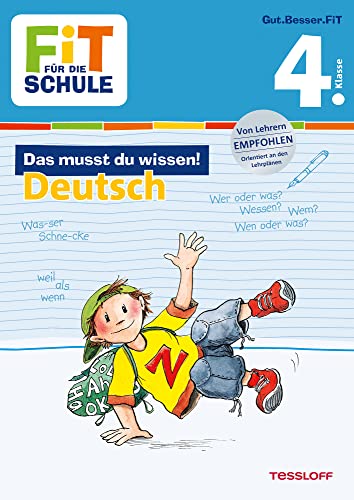 Beispielbild fr Fit für die Schule: Das musst du wissen! Deutsch 4. Klasse zum Verkauf von WorldofBooks