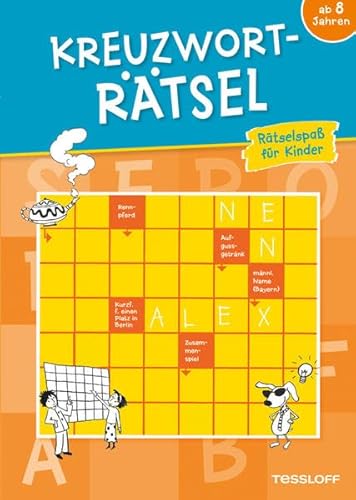 9783788632274: Kreuzwortrtsel: Rtselspa fr Kinder (orange): Spielen und Beschftigen