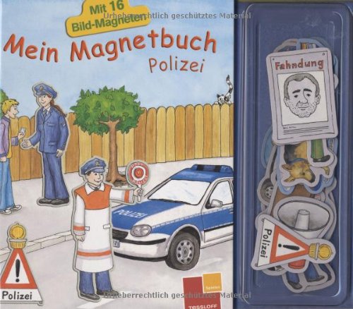 9783788633899: Mein Magnetbuch Polizei