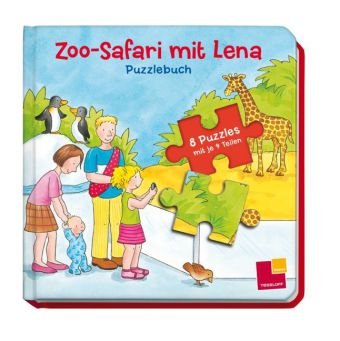 9783788635619: Zoo-Safari mit Lena. Puzzlebuch