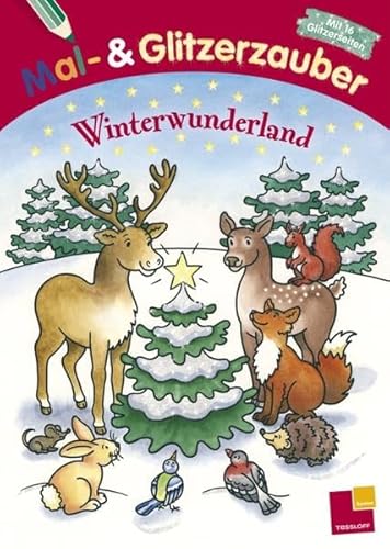 Stock image for Mal- und Glitzerzauber. Winterwunderland for sale by medimops