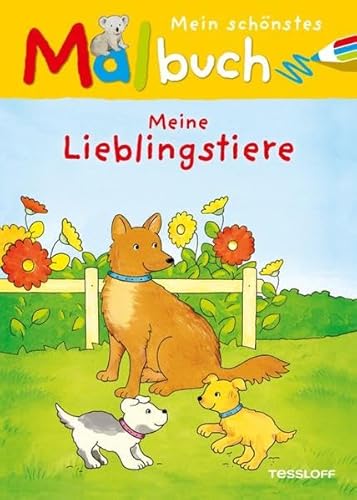 9783788637323: Mein schnstes Malbuch. Meine Lieblingstiere