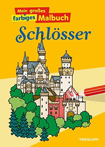 Beispielbild fr Mein groes farbiges Malbuch Schlsser (Malbcher und -blcke) zum Verkauf von medimops
