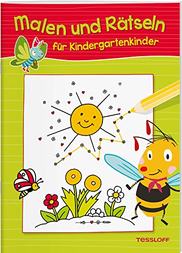 9783788639303: Malen und Rtseln fr Kindergartenkinder: Suchen, Zhlen, Zuordnen, Verbinden ab 3 Jahren