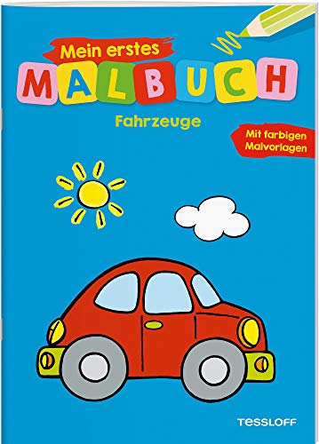 Beispielbild fr Mein erstes Malbuch Fahrzeuge: Frhliche Motive, starke Konturen, Farbvorschlge (Malbcher und -blcke) zum Verkauf von medimops