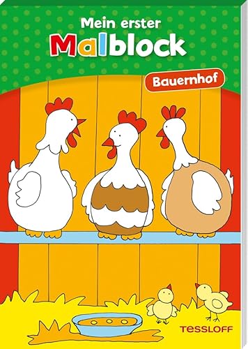 Stock image for Erster Malblock. Bauernhof -Language: german for sale by GreatBookPrices