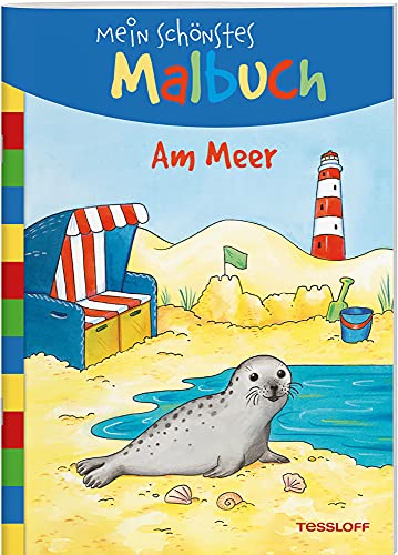 Beispielbild fr Mein schnstes Malbuch. Am Meer -Language: german zum Verkauf von GreatBookPrices