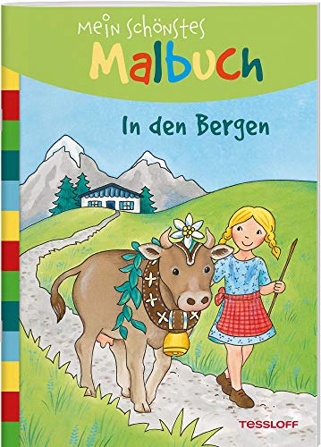 Stock image for Mein schnstes Malbuch. In den Bergen -Language: german for sale by GreatBookPrices