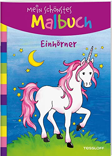 Stock image for Mein schnstes Malbuch. Einhrner -Language: german for sale by GreatBookPrices