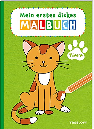 Imagen de archivo de Mein erstes dickes Malbuch. Tiere -Language: german a la venta por GreatBookPrices