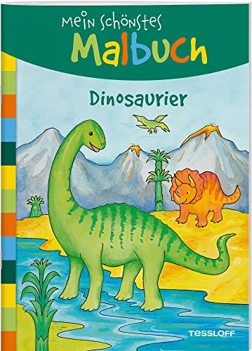 Beispielbild fr Mein schnstes Malbuch. Dinosaurier -Language: german zum Verkauf von GreatBookPrices
