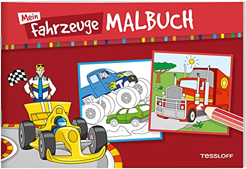 Stock image for Mein Fahrzeuge-Malbuch -Language: german for sale by GreatBookPrices