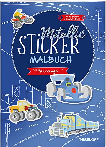 Beispielbild fr Metallic-Sticker Malbuch. Fahrzeuge -Language: german zum Verkauf von GreatBookPrices