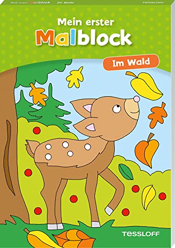 Stock image for Mein erster Malblock. Im Wald -Language: german for sale by GreatBookPrices