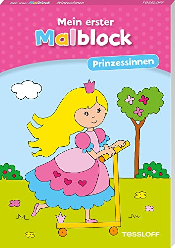 Stock image for Mein erster Malblock. Prinzessinnen -Language: german for sale by GreatBookPrices