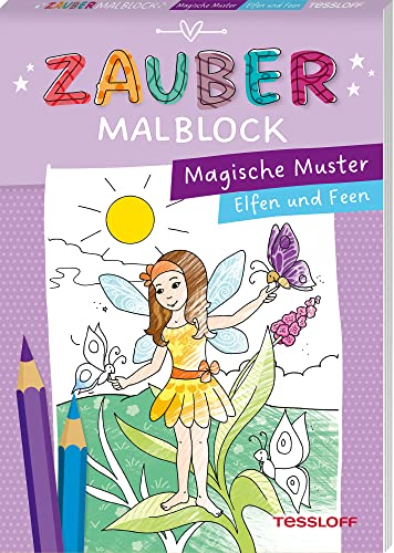 Stock image for Zaubermalblock. Magische Muster. Elfen und Feen for sale by GreatBookPrices