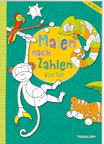 Stock image for Malen nach Zahlen. Wilde Tiere for sale by GreatBookPrices