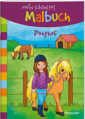 Stock image for Mein schnstes Malbuch. Ponyhof for sale by GreatBookPrices