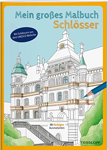 Stock image for Mein groes Malbuch. Schlsser for sale by GreatBookPrices
