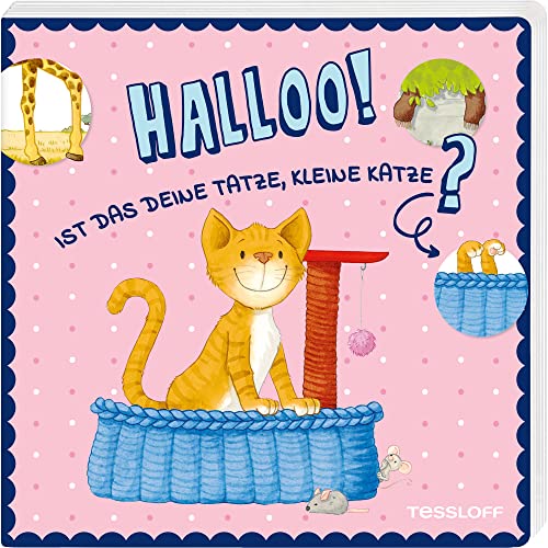 Stock image for Halloo! Ist das deine Tatze, kleine Katze?: Klappenbuch fur Kinder ab 24 Monaten for sale by Chiron Media