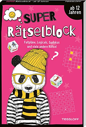 Beispielbild fr Super Rtselblock ab 12 Jahren. Faltplne, Logicals, Sudokus und viele andere Rtsel zum Verkauf von GreatBookPrices