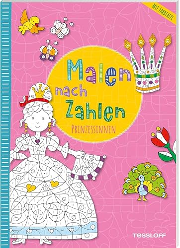 Imagen de archivo de Malen nach Zahlen. Prinzessinnen a la venta por GreatBookPrices