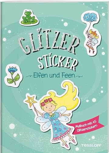 Stock image for Glitzer Sticker Malbuch. Elfen und Feen for sale by GreatBookPrices