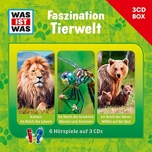 Beispielbild fr Was Ist Was 3-CD Hrspielbox Vol.7 ? Faszination Tierwelt (WAS IST WAS Hrspiele) zum Verkauf von medimops