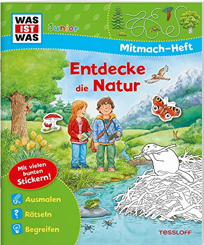 Imagen de archivo de WAS IST WAS Junior Mitmach-Heft Natur entdecken -Language: german a la venta por GreatBookPrices