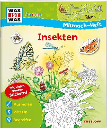 Imagen de archivo de WAS IST WAS Junior Mitmach-Heft. Insekten -Language: german a la venta por GreatBookPrices