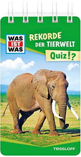 Beispielbild fr WAS IST WAS Quiz Rekorde der Tierwelt. ber 100 Fragen und Antworten! Mit Spielanleitung und Punktewertung (WAS IST WAS Quizblcke) zum Verkauf von medimops