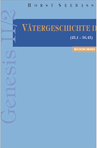 9783788715830: Genesis, 3 Bde. in 4 Tl.-Bdn., Bd.2/2, Vtergeschichte