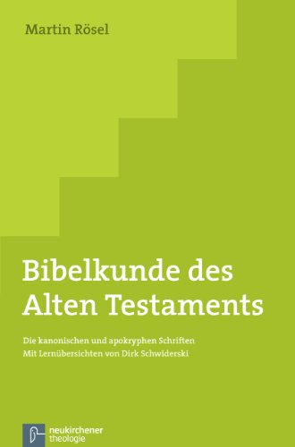 Beispielbild fr Bibelkunde des Alten Testaments: Die kanonischen und apokryphen Schriften zum Verkauf von medimops
