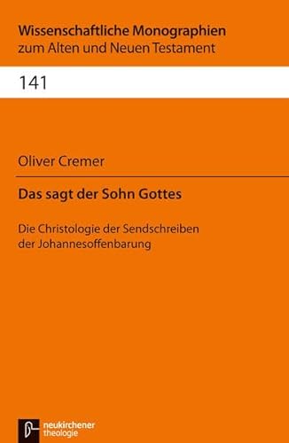 9783788728601: Wissenschaftliche Monographien zum Alten und Neuen Testament: Testament