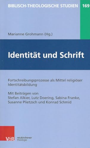 Stock image for Identitat und Schrift for sale by ISD LLC