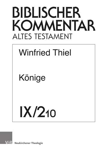 Stock image for Biblischer Kommentar Altes Testament - Ausgabe in Lieferungen for sale by PBShop.store US