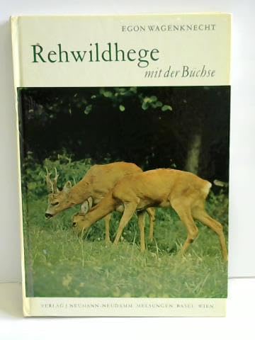 Imagen de archivo de Rehwildgehege mit der Bchse. a la venta por Hbner Einzelunternehmen