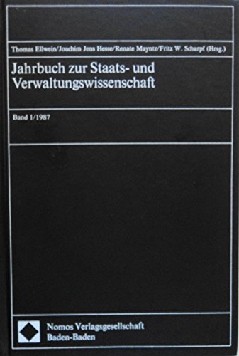 9783789013058: Jahrbuch zur Staats- und Verwaltungswissenschaft
