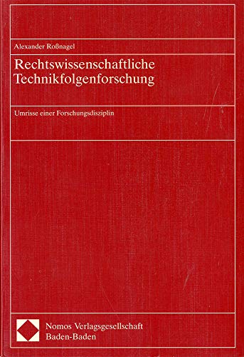 Beispielbild fr Rechtswissenschaftliche Technikfolgenforschung. zum Verkauf von Antiquariat  Werner Haschtmann