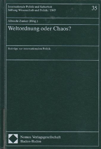 9783789030802: Weltordnung oder Chaos?. Beitrge zur internatinalen Politik