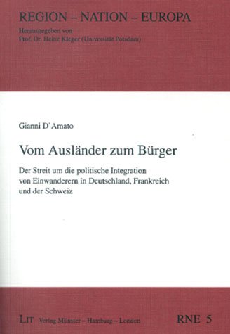 Beispielbild fr Vom Auslnder zum Brger. Problemanzeigen im Auslnder-, Asyl- und Staatsangehrigkeitsrecht. Festschrift Fritz Franz und Gert Mller. zum Verkauf von Antiquariat Bcherkeller