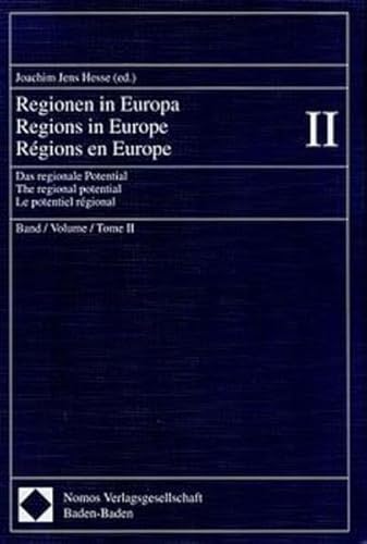 9783789040306: Regionen in Europa =: Regions in Europe