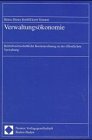 9783789047305: Verwaltungs+konomie [Paperback] by