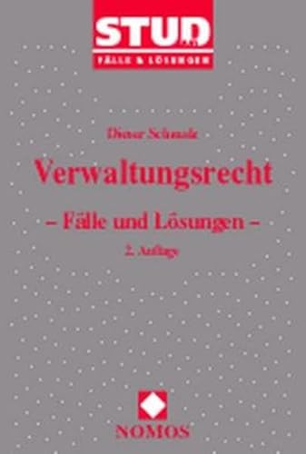 9783789056475: Verwaltungsrecht. Flle und Lsungen: - Flle und Lsungen -