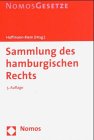 9783789056567: Sammlung des hamburgischen Rechts: Kurzausgabe - Hoffmann-Riem, Wolfgang