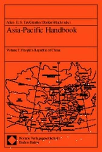 9783789056963: Asia-Pacific Handbook: Volume I: People's Republic of China