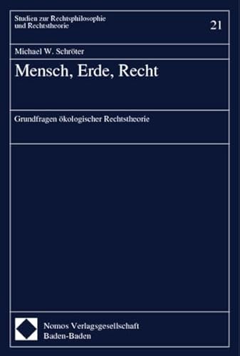 Beispielbild fr Mensch, Erde, Recht zum Verkauf von text + tne