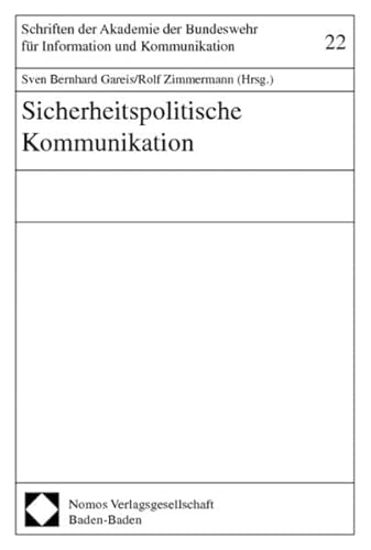 Stock image for Sicherheitspolitische Kommunikation for sale by Bernhard Kiewel Rare Books