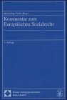 9783789069161: Kommentar zum Europischen Sozialrecht