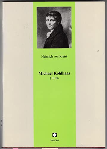 9783789069673: Michael Kohlhaas (1810) (Livre en allemand)